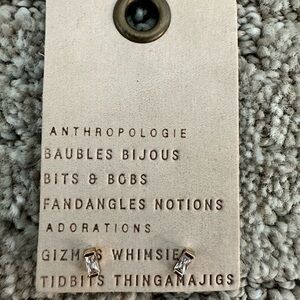 Anthropologie Gold and Silver Stud Earrings
